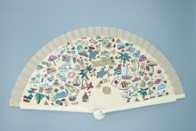 Lade das Bild in den Galerie-Viewer, Spanische Handgefertigte Fächer Handfächer günstig kaufen Shop Modern Urlaub Sommer