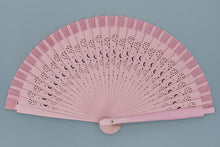 Lade das Bild in den Galerie-Viewer, Spanische Handgefertigte Fächer Handfächer günstig kaufen Shop Modern rosa