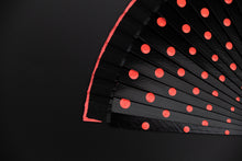 Load image into Gallery viewer, Spanische Handgefertigte Fächer Handfächer günstig kaufen Shop Flamenco schwarz