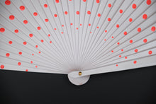 Lade das Bild in den Galerie-Viewer, Spanische Handgefertigte Fächer Handfächer günstig kaufen Shop Flamenco weiss