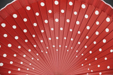 Load image into Gallery viewer, Spanische Handgefertigte Fächer Handfächer günstig kaufen Shop Flamenco rot
